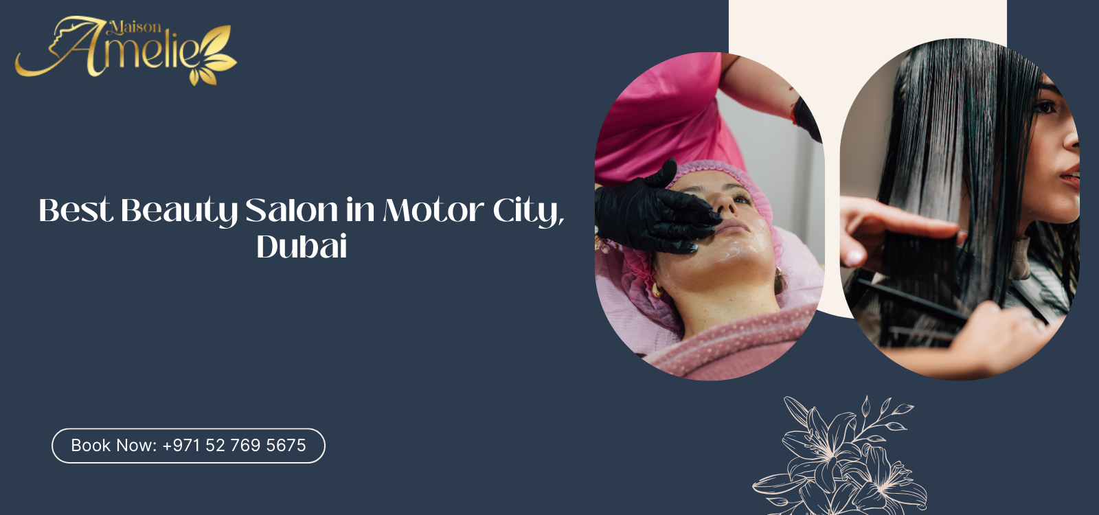 Best Beauty Salon in Motor City, Dubai: Luxury Care & Expert Services at Maison Amelie If you’ve been searching for the best beauty salon in Motor City, you’re likely looking for more than just basic services — you want expertise, hygiene, premium products, and an experience that feels luxurious from start to finish. Welcome to Maison Amelie, a trusted Ladies Beauty Salon in Motor City known for delivering exceptional beauty services in a refined, welcoming environment. Why Choosing the Right Beauty Salon in Motor City Matters Your salon experience directly impacts: Skin health Hair strength and shine Nail hygiene Long-term beauty results Overall confidence Not every Salon in motor city offers the same level of expertise or quality. The difference lies in professional standards, certified therapists, and personalised service. What Makes Maison Amelie the Best Ladies Beauty Salon in Motor City? As a leading Beauty salon in motor city, Maison Amelie focuses on results-driven beauty combined with a premium client experience. Experienced Beauty Professionals Our team consists of trained specialists in: Advanced skincare treatments Hair colouring & styling Nail artistry & care Waxing & hair removal Eyelash & brow services We don’t believe in one-size-fits-all treatments — every client receives a personalised consultation. Wide Range of Services Under One Roof As a full-service Ladies Beauty Salon in Dubai, we provide: Service Category Popular Treatments Ideal For Hair Services Haircuts, colouring, treatments Style refresh & repair Nail Care Manicure, pedicure, nail art Groomed, elegant nails Facials Hydrating & glow facials Radiant skin Waxing Full body & face waxing Smooth finish Lashes & Brows Lash lift, tint, shaping Defined features Whether you need a quick grooming session or a complete makeover, Maison Amelie offers everything in one convenient Salon in motor city location. Hygiene & Quality Standards You Can Trust When choosing a Beauty salon in motor city, hygiene should be non-negotiable. At Maison Amelie, we maintain: Sterilised tools after every client Clean, organised treatment stations Premium professional-grade products Strict sanitation protocols Your safety and comfort are always our priority. A Premium Ladies Beauty Salon in Dubai Experience What sets us apart from other salons? Elegant interiors and relaxing atmosphere Friendly, attentive service Transparent pricing Customised beauty solutions Consistent client satisfaction As a trusted Ladies Beauty Salon in Motor City, our goal is simple: to make every visit feel special. Why Clients Keep Coming Back Here’s what clients look for when searching for the best beauty salon in Motor City: Skilled professionals Long-lasting results Comfortable environment Easy booking process Consistent service quality Maison Amelie delivers on all fronts — making us a preferred Ladies Beauty Salon in Dubai for women who value excellence. How to Choose the Best Salon in Motor City Before booking, consider: Does the salon offer consultations? Are the products premium and reputable? Is hygiene visibly maintained? Are services clearly priced? Do they offer multiple beauty treatments? If the answer is yes, you’re likely choosing wisely. Ready to experience expert beauty care? Book your appointment today at Maison Amelie. Quick Comparison: What Defines the Best Beauty Salon? Criteria Average Salon Maison Amelie Skilled Professionals Varies Highly Trained Hygiene Standards Basic Strict Protocols Service Variety Limited Full-Service Client Experience Functional Premium & Relaxing Personalised Care Limited Tailored Consultations When Should You Visit a Beauty Salon? Regular visits help maintain: Healthy hair and scalp Clear, glowing skin Strong, well-shaped nails Groomed brows and lashes Consistency is key to long-term beauty results. If you’re searching for a reliable Beauty salon in motor city, your next appointment is just one booking away. FAQs – Best Beauty Salon in Motor City 1. What services does a Ladies Beauty Salon in Motor City offer? Most offer hair, nails, facials, waxing, and lash services — Maison Amelie provides all under one roof. 2. How do I know if a salon maintains hygiene? Look for sterilised tools, clean stations, and professional-grade products. 3. Is Maison Amelie a full-service salon in Motor City? Yes, we offer comprehensive beauty services tailored to women. 4. How often should I visit a beauty salon? Every 3–4 weeks for maintenance treatments is ideal. 5. Do you offer consultations before treatments? Yes, we provide personalised consultations to ensure the best results. 6. How can I book an appointment? You can call directly or book online for your convenience. Conclusion Choosing the best beauty salon in Motor City is about more than convenience — it’s about trusting professionals who prioritise quality, hygiene, and personalised care. From expert hair services and advanced skincare to flawless nails and grooming, every detail matters. At Maison Amelie, we are proud to be a leading Ladies Beauty Salon in Motor City offering a premium experience tailored to your needs. If you’re looking for a reliable Beauty salon in motor city that delivers consistent results in a relaxing setting, your search ends here. Contact us today and experience the difference at a trusted Ladies Beauty Salon in Dubai.