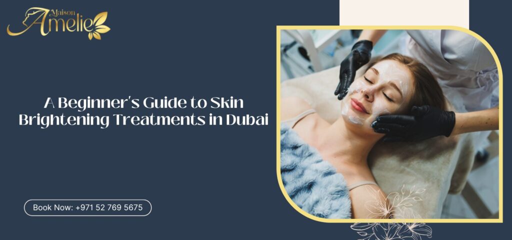 Skin brightening treatment in Dubai at a professional beauty salon
